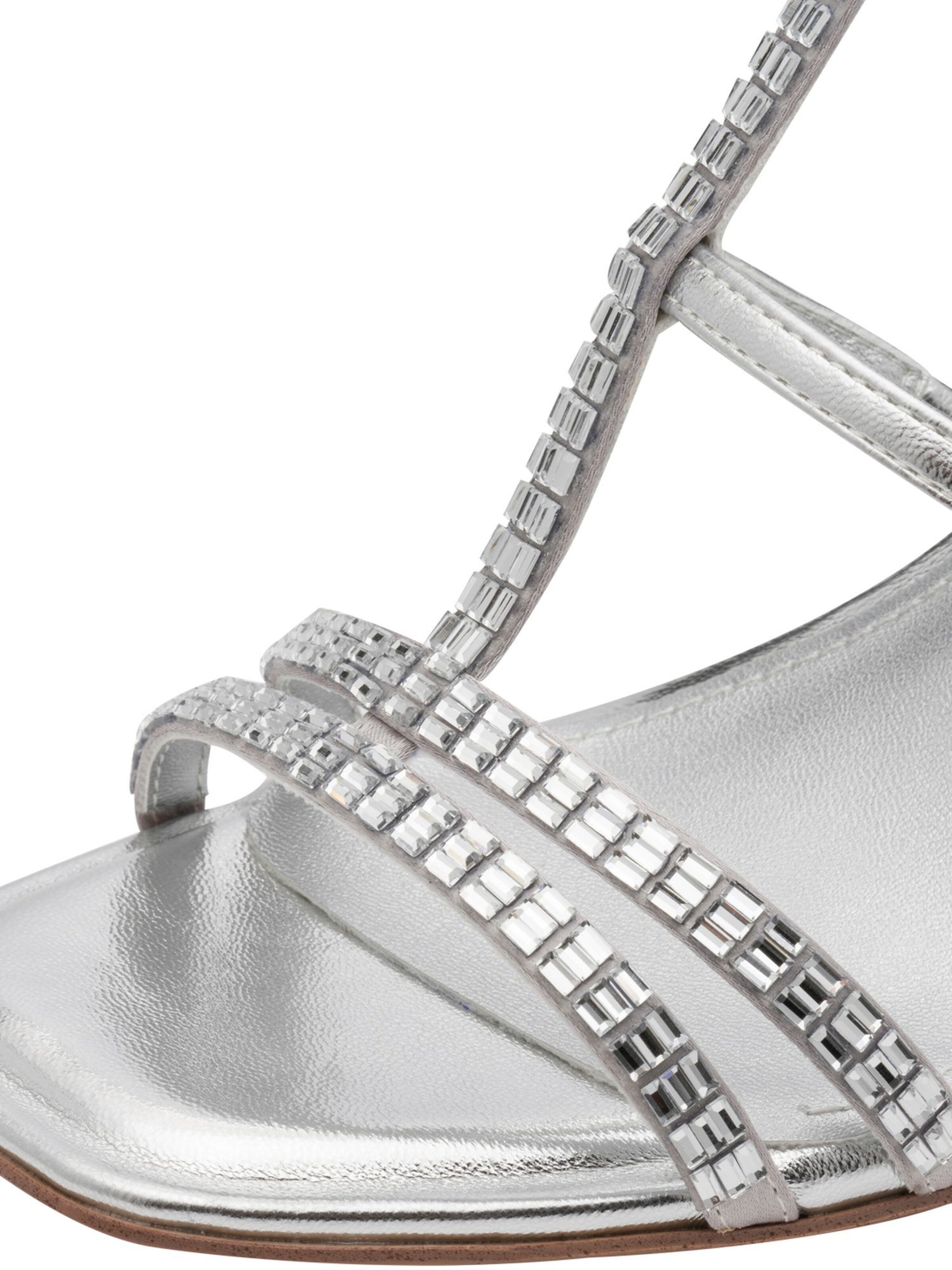 Sandales à lanières Tamaris en argent