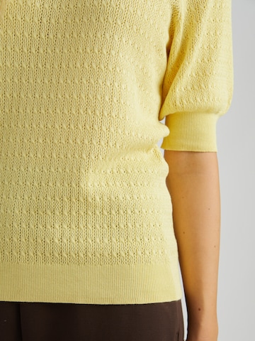 Peppercorn Sweater 'Tala' in Yellow