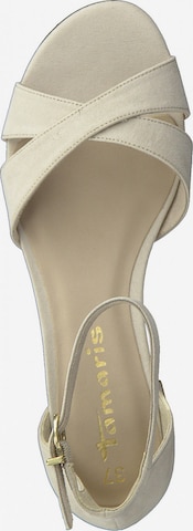 TAMARIS Sandal i beige