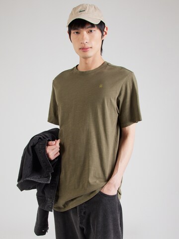 G-STAR Футболка 'Lash Back' в Зеленый