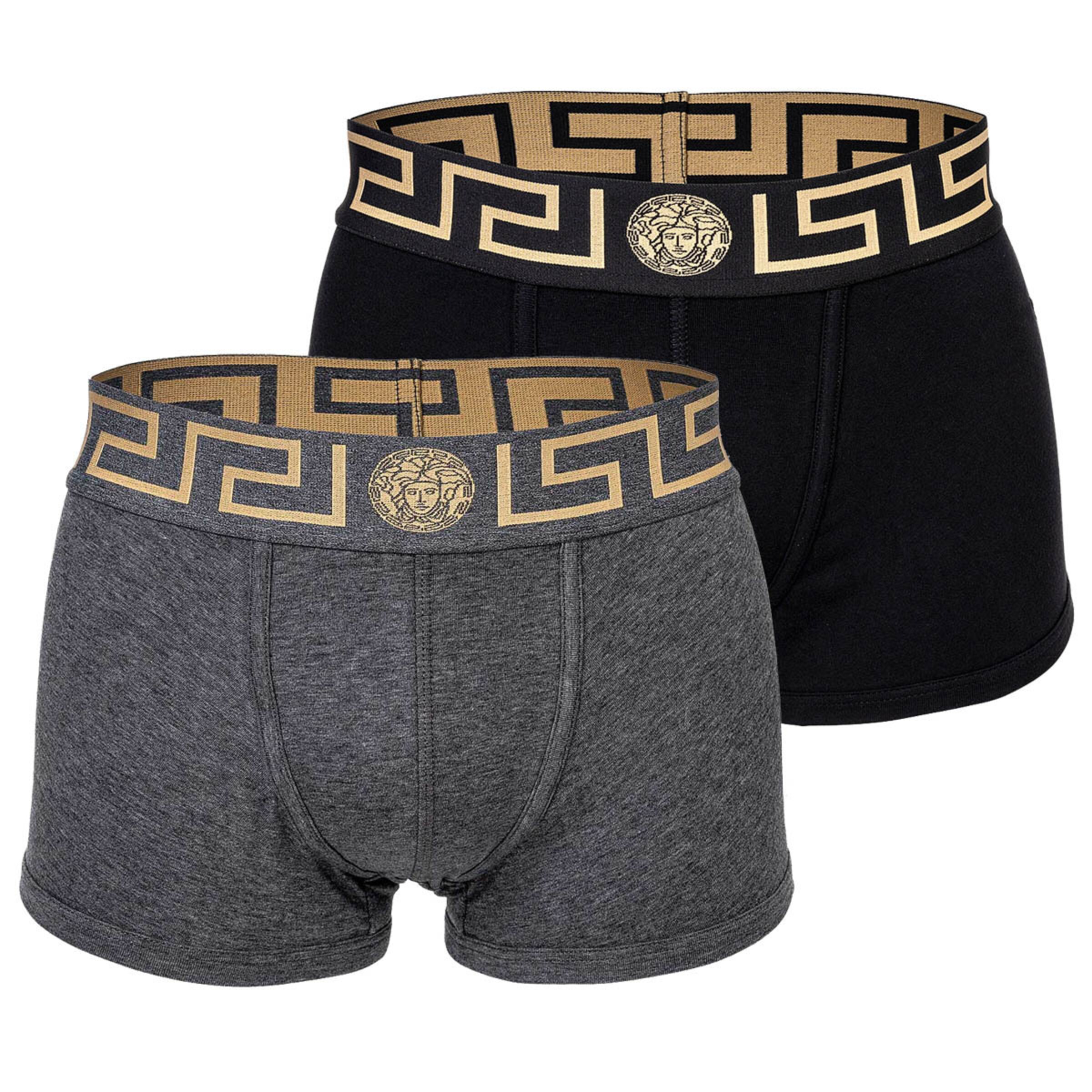 Boxer di VERSACE in grigio: frontale