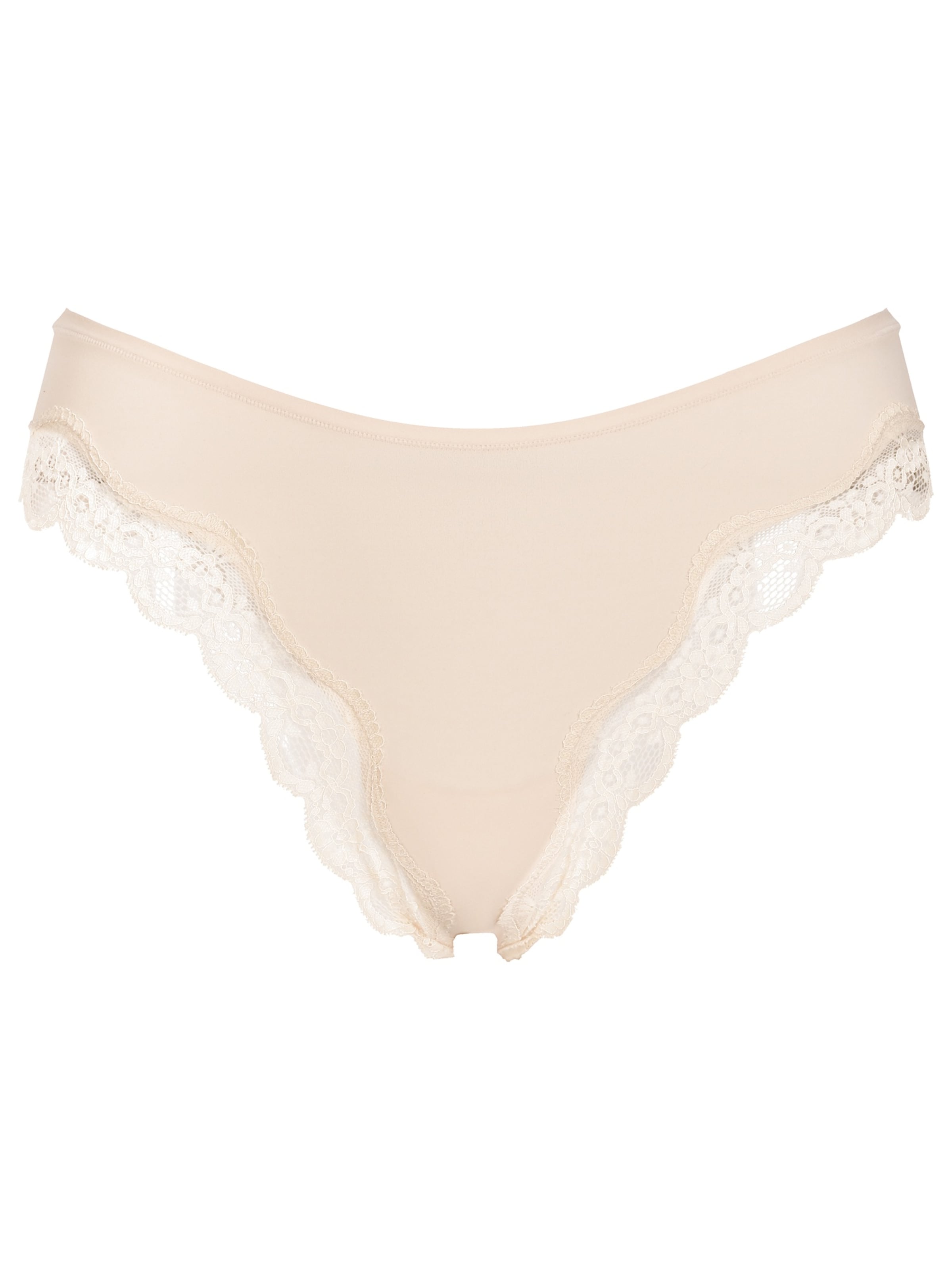 String 'Lace Tanga' cfab (formerly creamy fabrics) en beige : devant