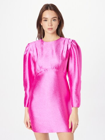 Rochie de la River Island pe roz: față