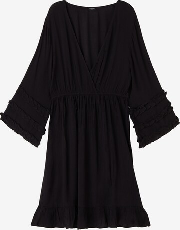 CALZEDONIA Beach Dress in Black: front