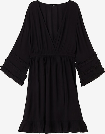 CALZEDONIA Beach Dress in Black: front