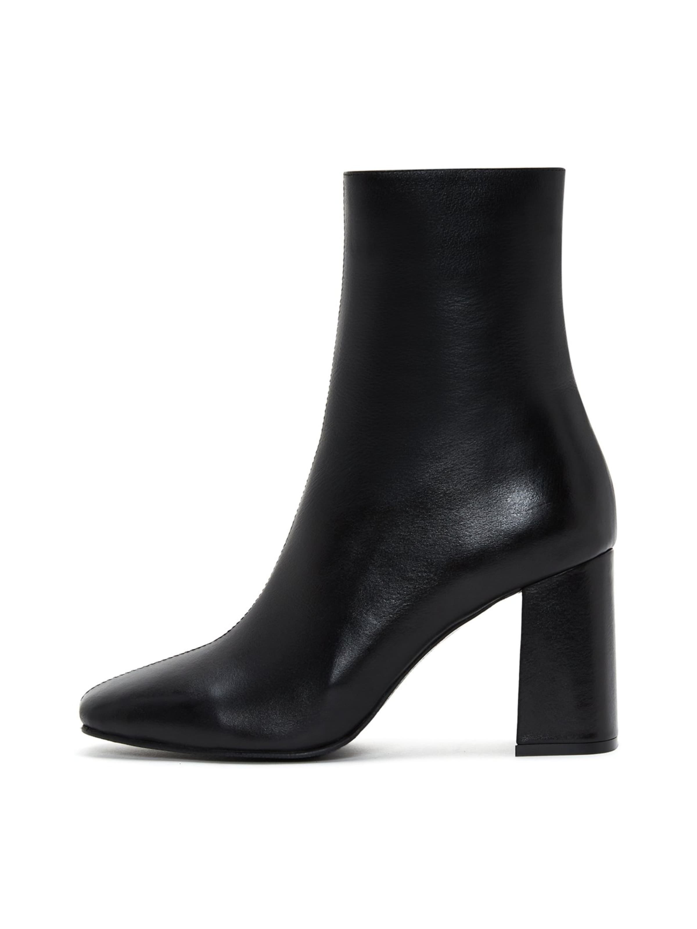 Bottines Derimod en noir : devant