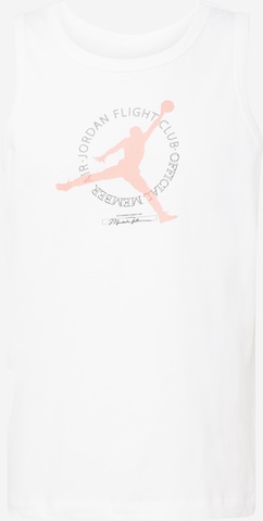 T-Shirt Jordan en blanc : devant