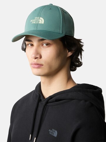 THE NORTH FACE - Gorra deportiva en azul: frente