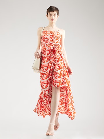 Derhy Summer Dress in Orange