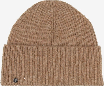 LOEVENICH Beanie in Brown: front