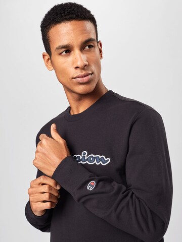 Champion Authentic Athletic Apparel Sweatshirt in Black