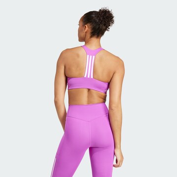 ADIDAS PERFORMANCE Bustier Sport-BH 'Powerimpact' in Lila