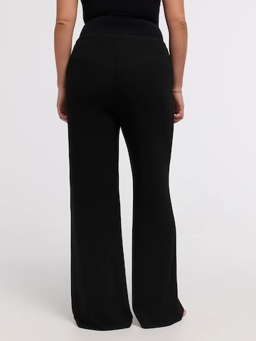 cfab Loosefit Broek 'Flow Pant' in Zwart