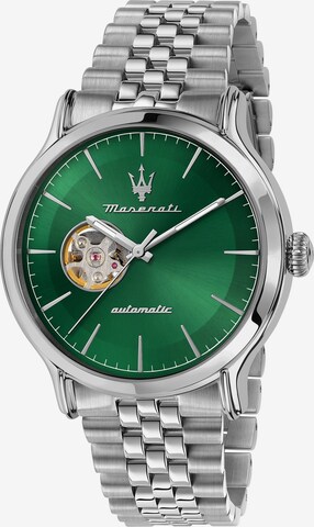 Maserati Analoog horloge in Groen: voorkant