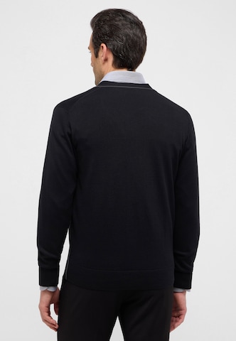 ETERNA Gebreid vest in Zwart