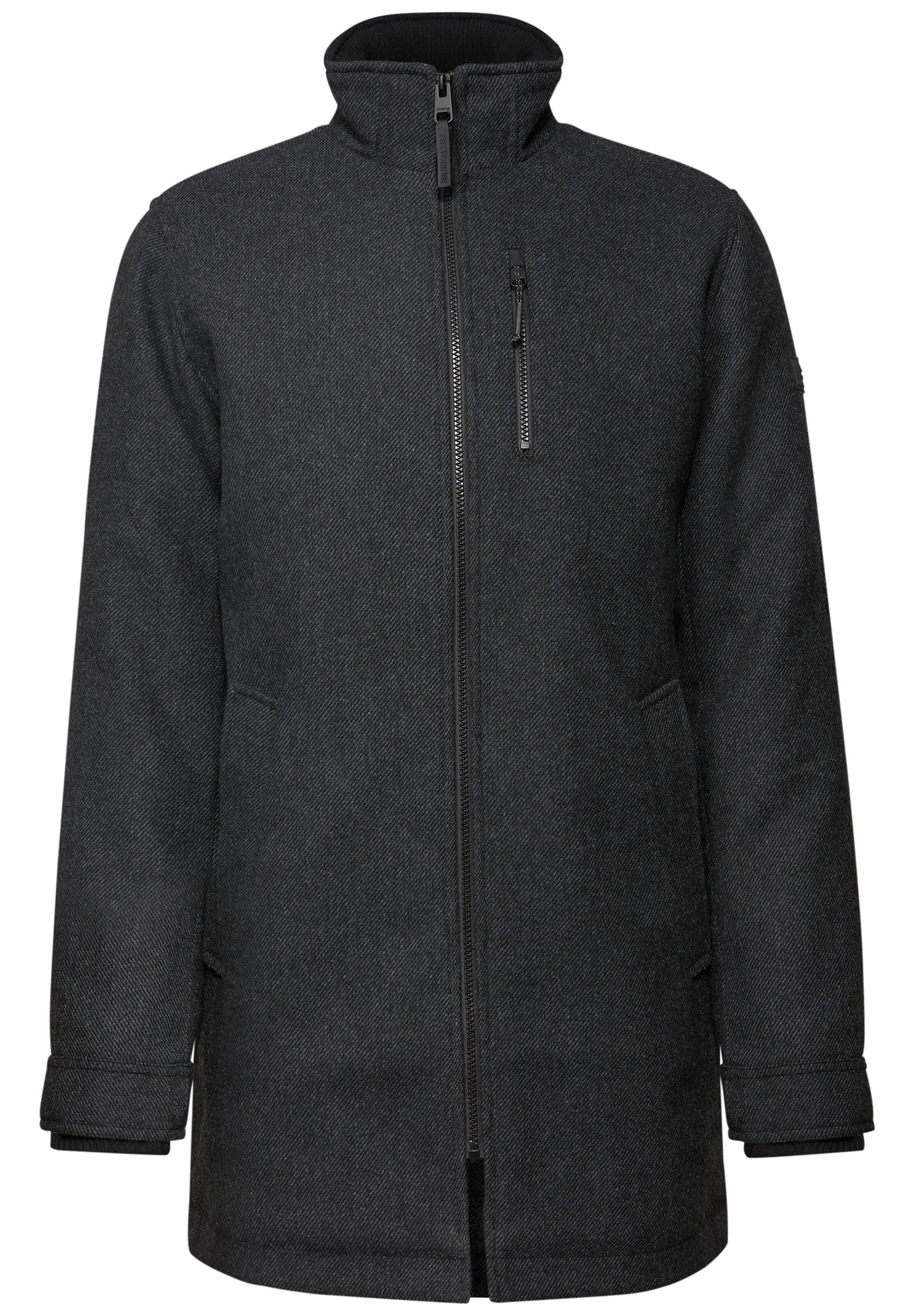 Street One MEN Between-Season Jacket in Grey: front