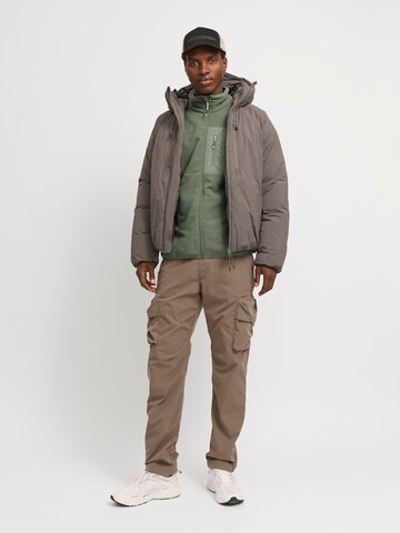 Veste en polaire 'JJTheo' JACK & JONES en vert