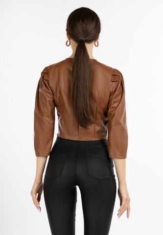 faina - Blusa en marrón