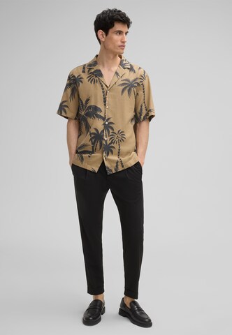 STRELLSON Comfort fit Overhemd 'Cliro' in Bruin
