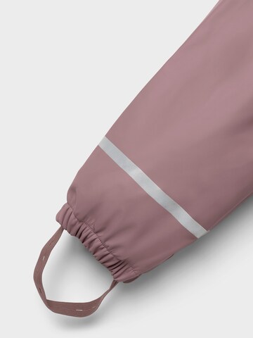 NAME IT Set 'NKNDRY10 RAIN SET FO NOOS' in Purple