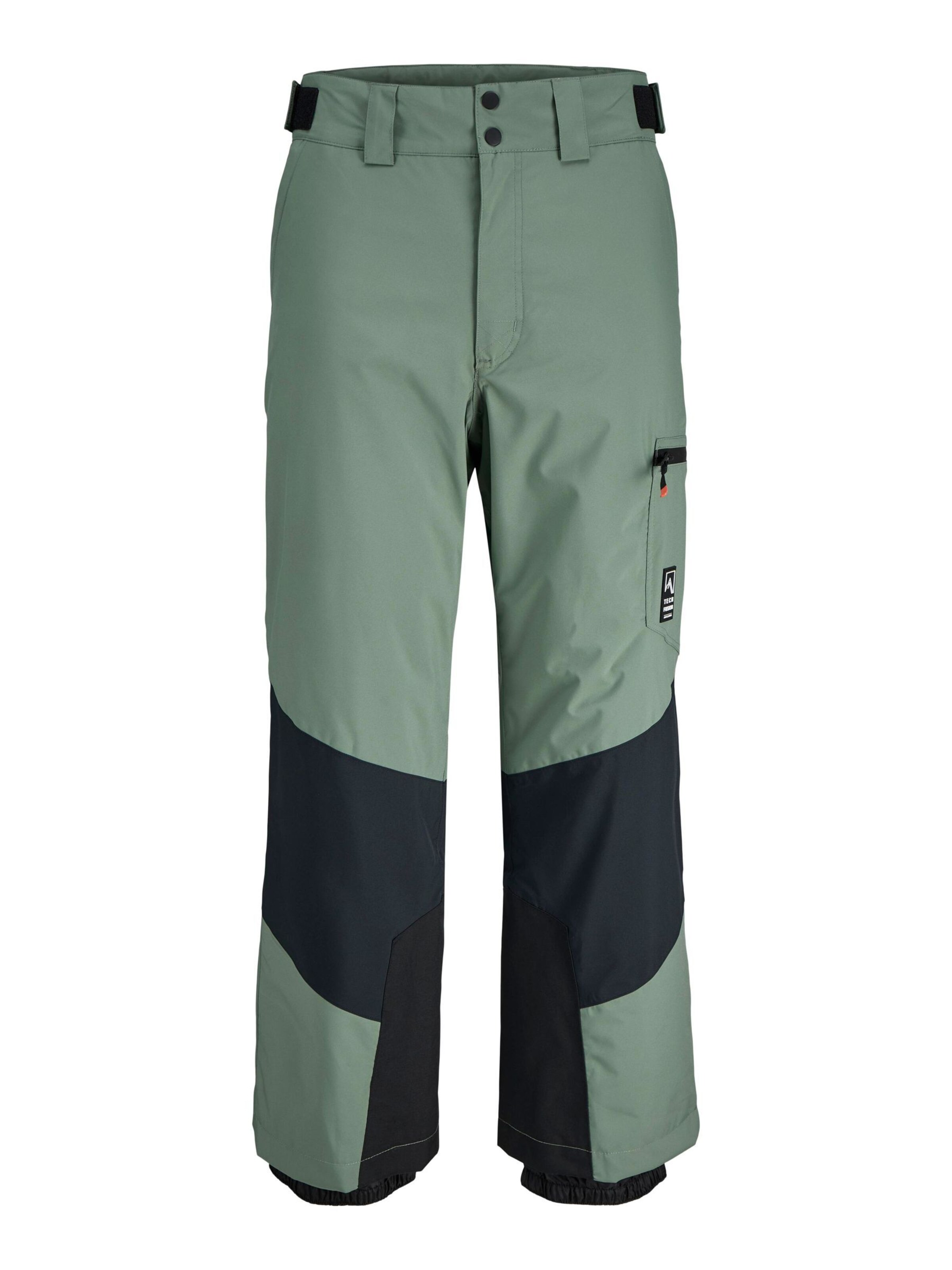 regular Pantaloni per outdoor 'JJAW25' di JACK & JONES in verde: frontale
