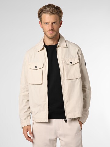 Veste mi-saison Calvin Klein en beige : devant