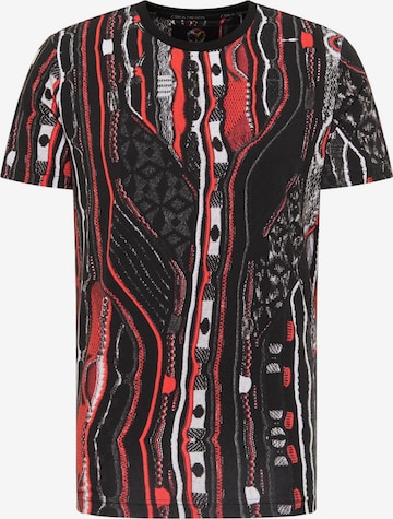Carlo Colucci T-Shirt 'Crisci' in Rot: predná strana