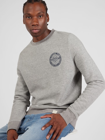 MUSTANG Sweatshirt 'Ben' in Grey