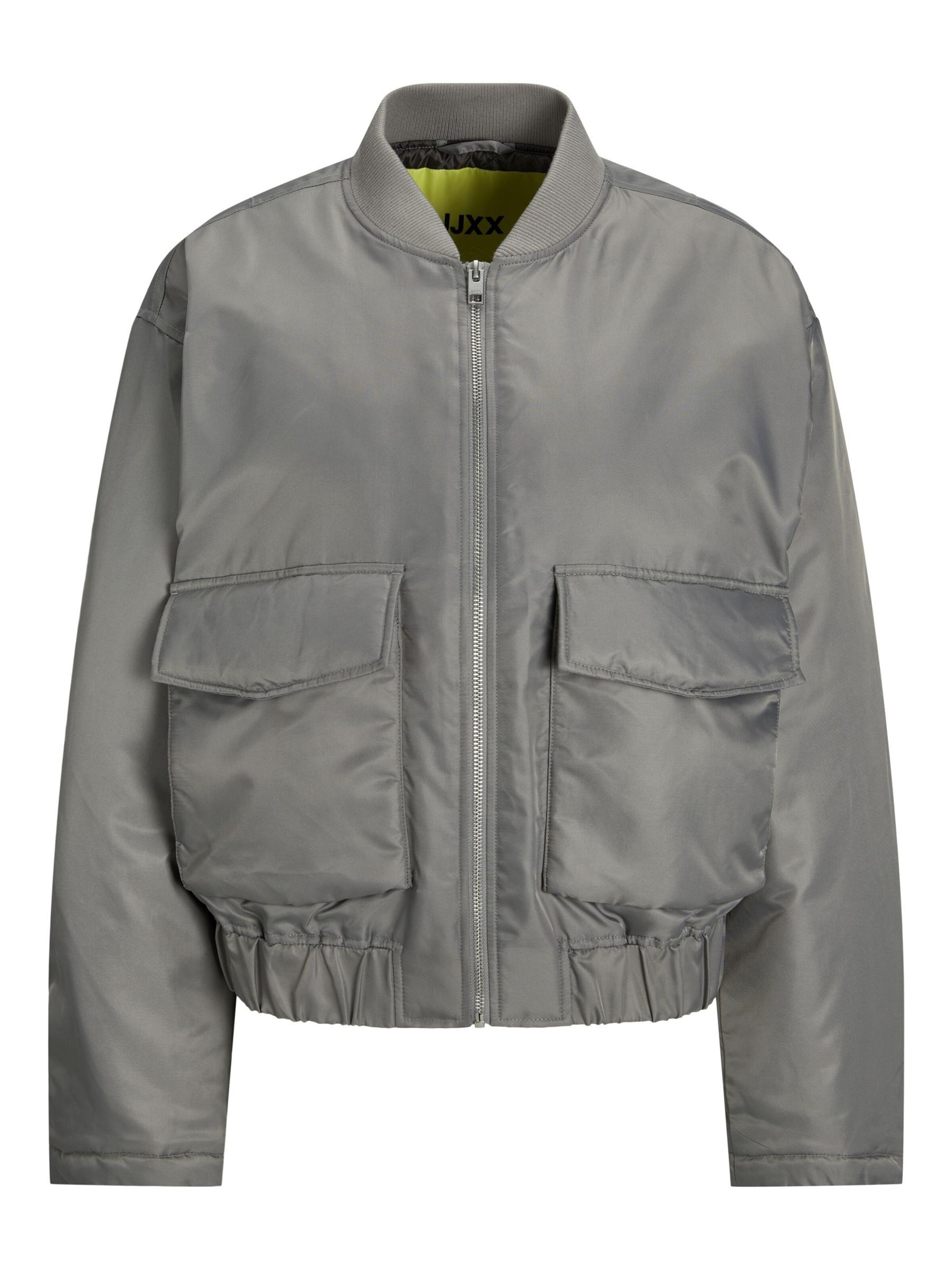 JJXX Tussenjas 'JXCaren' in Grijs: voorkant