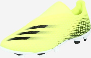 Scarpa da calcio 'X GHOSTED.3' di ADIDAS SPORTSWEAR in giallo: frontale