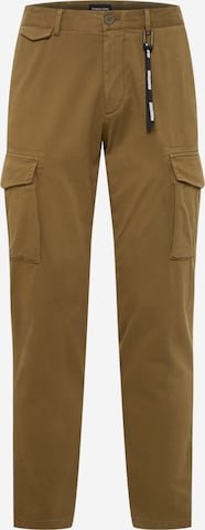 STRELLSON Loose fit Cargo trousers 'Lucco' in Green: front