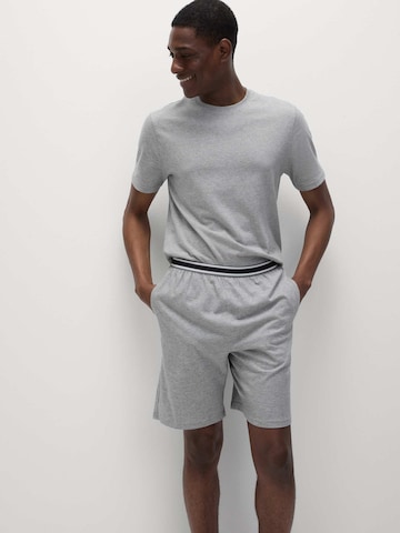 Marks & Spencer Regular Pajama pants in Grey: front