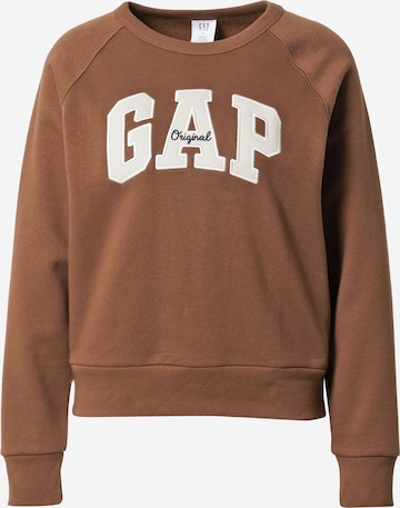 GAP - Sweatshirt em castanho: frente