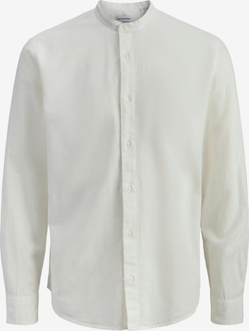 Chemise 'JJEBREEZE' Jack & Jones Plus en blanc : devant