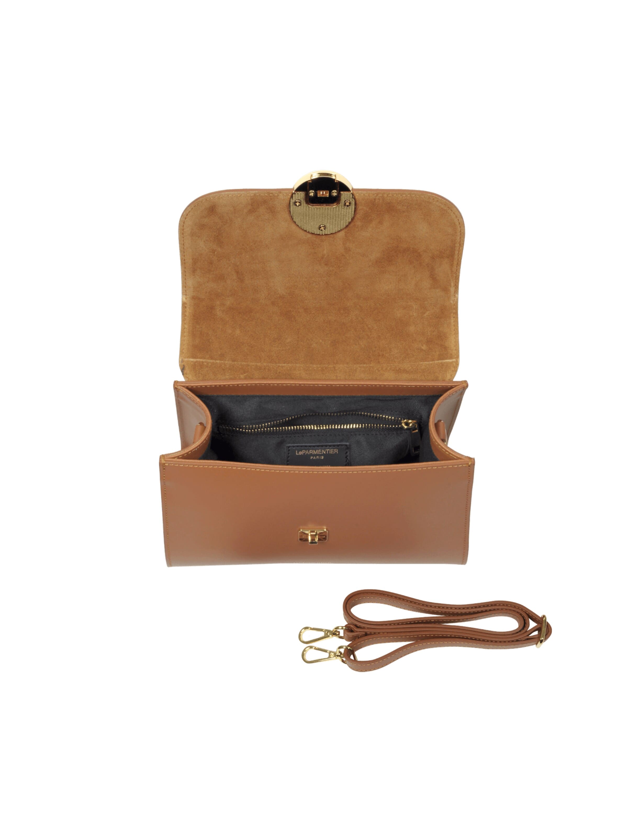 LeParmentier Handtasche 'Bombo'‌‌‌‌ in Braun