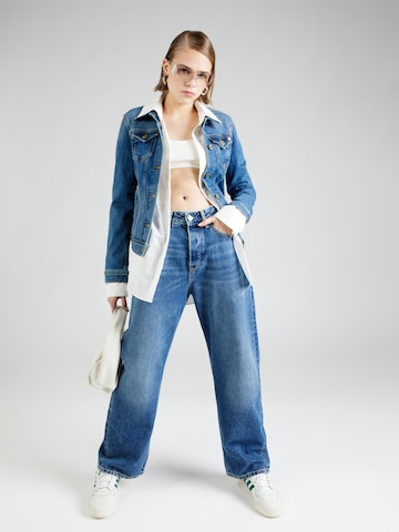 Pepe Jeans Φθινοπωρινό και ανοιξιάτικο μπουφάν 'THRIFT' σε μπλε
