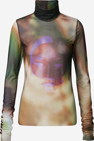 T-shirt 'Immerse' WEEKDAY en mélange de couleurs : devant