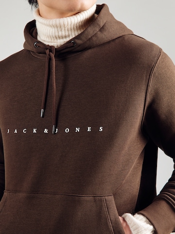 JACK & JONES Tréning póló 'JJEStar' - barna