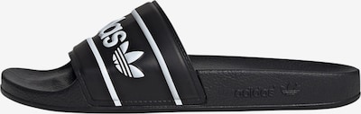Flip-flops 'Adilette' ADIDAS ORIGINALS pe negru / alb, Vizualizare produs