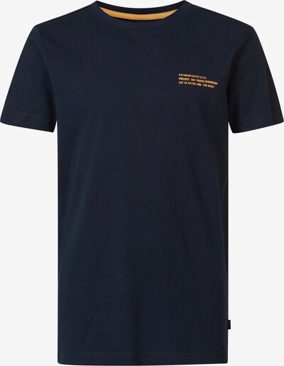 Petrol Industries T-Shirt 'Coraluxe' in navy / orange, Produktansicht
