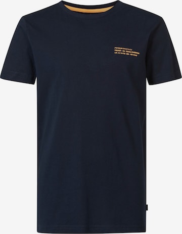 Petrol Industries Shirt 'Coraluxe' in Blauw: voorkant
