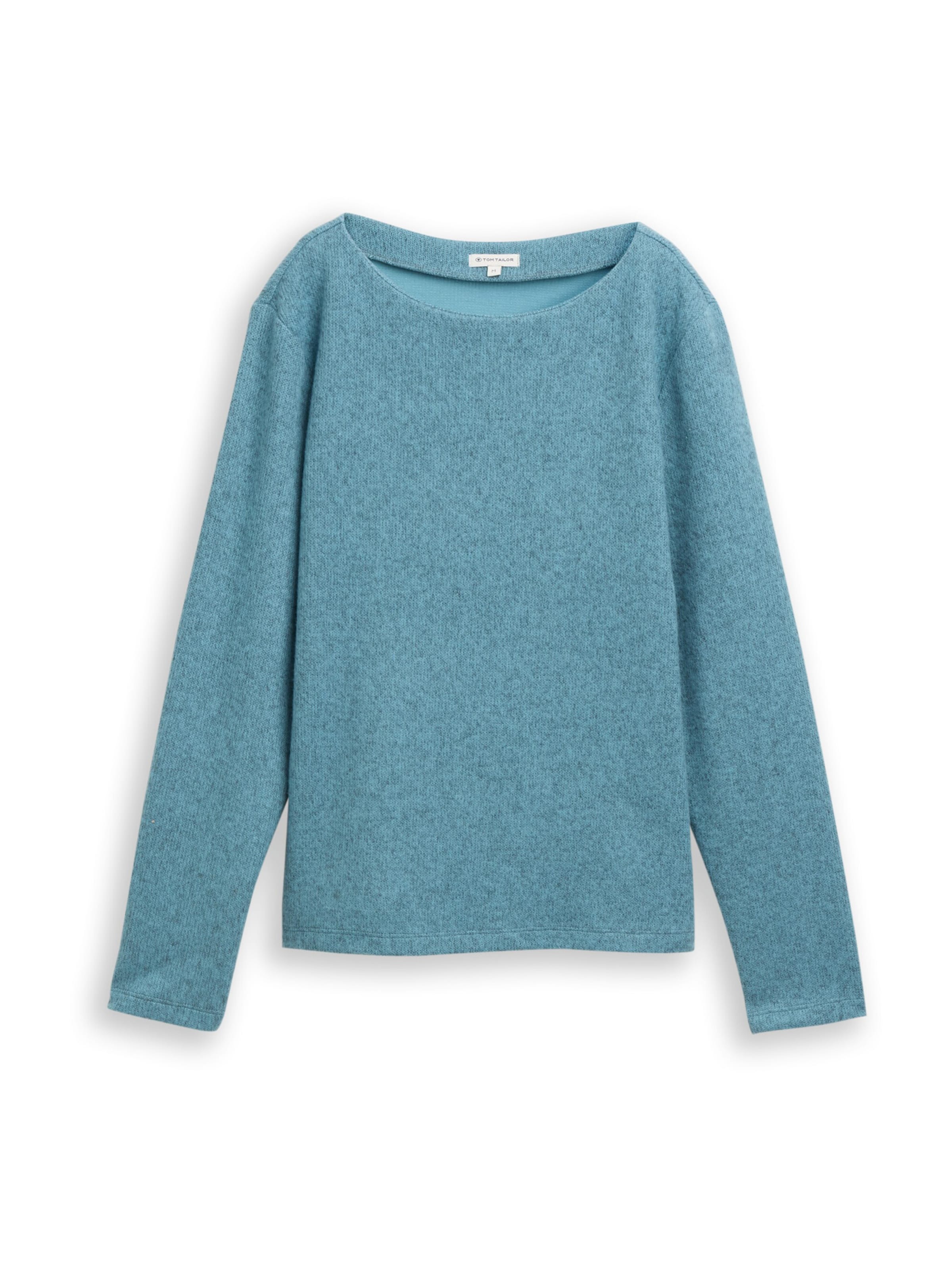 Bluză de molton de la TOM TAILOR pe verde: față