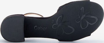 GABOR Strap Sandals in Black