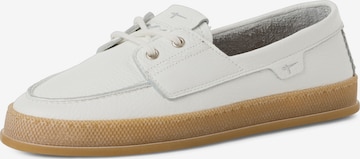 Mocassin Tamaris en blanc : devant