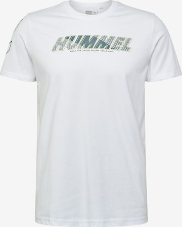 Hummel Functioneel shirt in Wit: voorkant