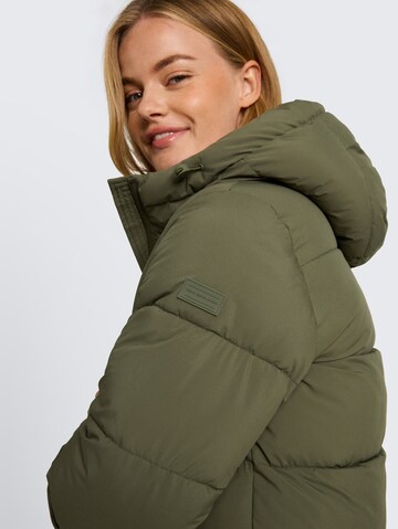TOM TAILOR DENIM Winter jacket in Green