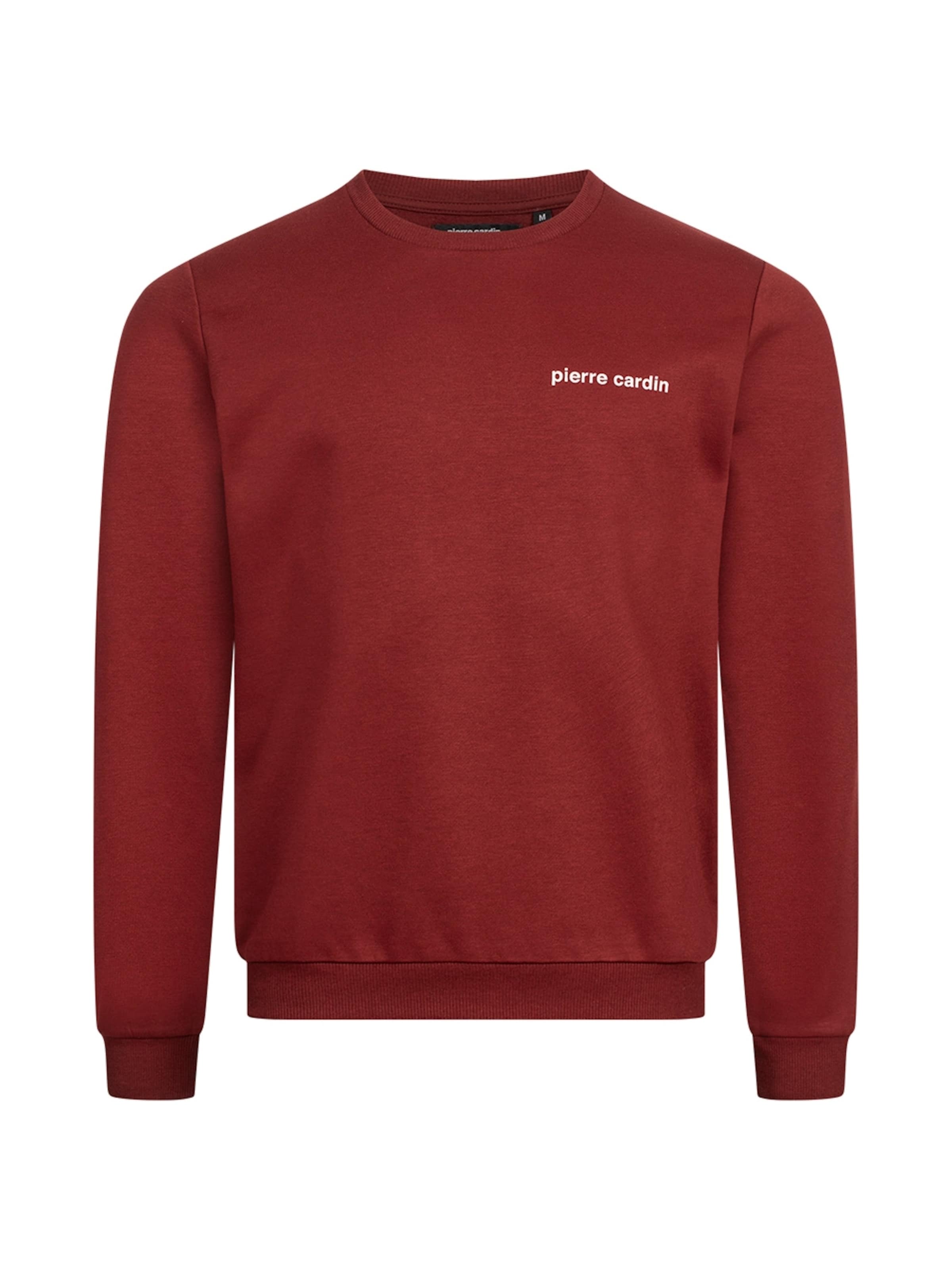 PIERRE CARDIN Sweatshirt in de kleur Bordeaux, Productweergave