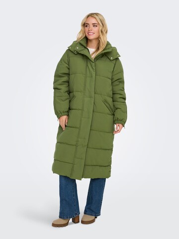 JDY Winter coat 'JDYFlotte' in Green: front