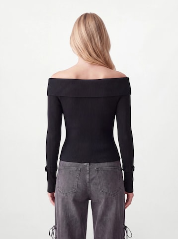 Cardigan 'Salma' Hoermanseder en noir