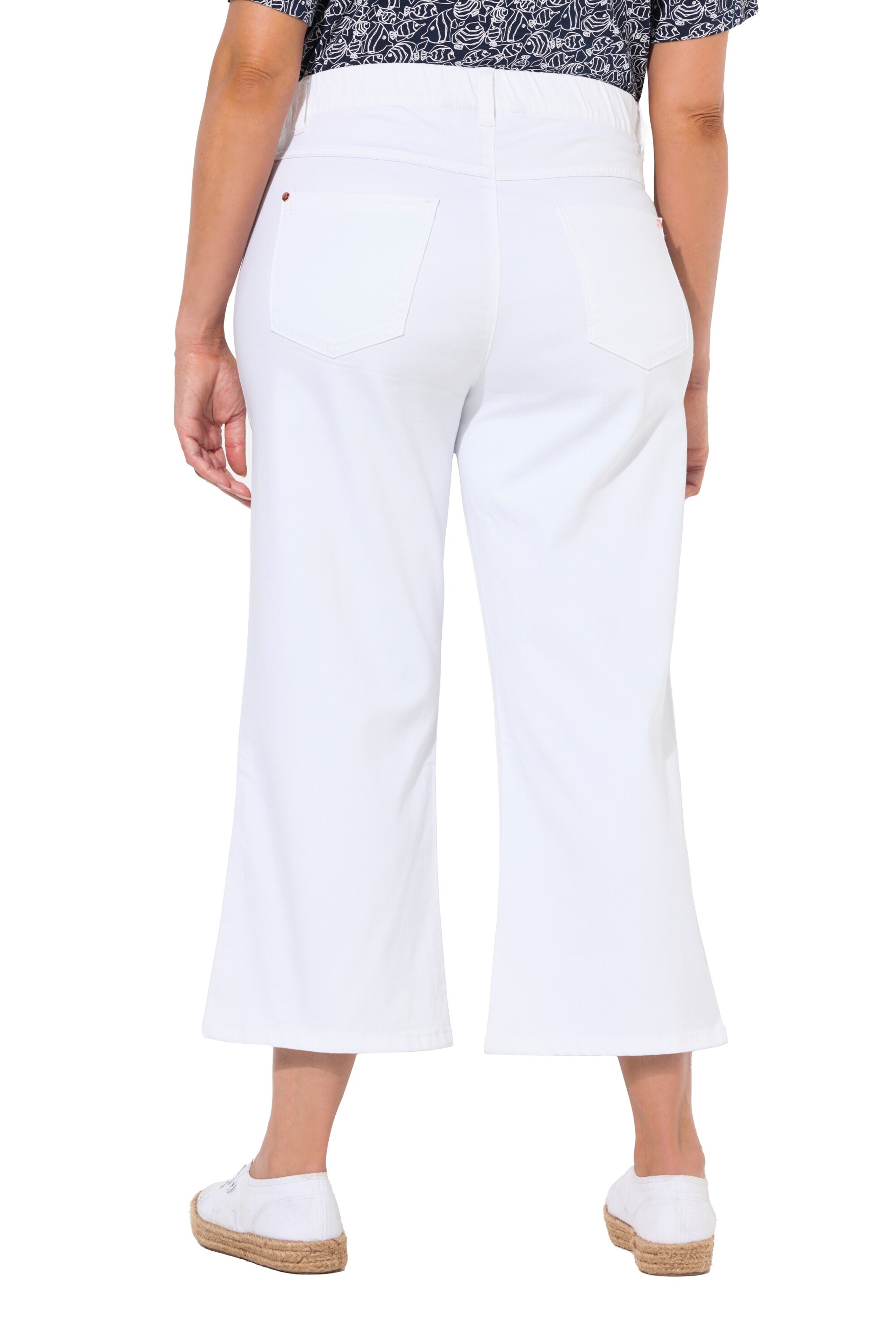 Ulla Popken Regular Jeans in White